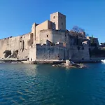 Lejlighed La Perle De A 100 Metres De La De Sable Fin Avec Piscine Et Parking Collioure
